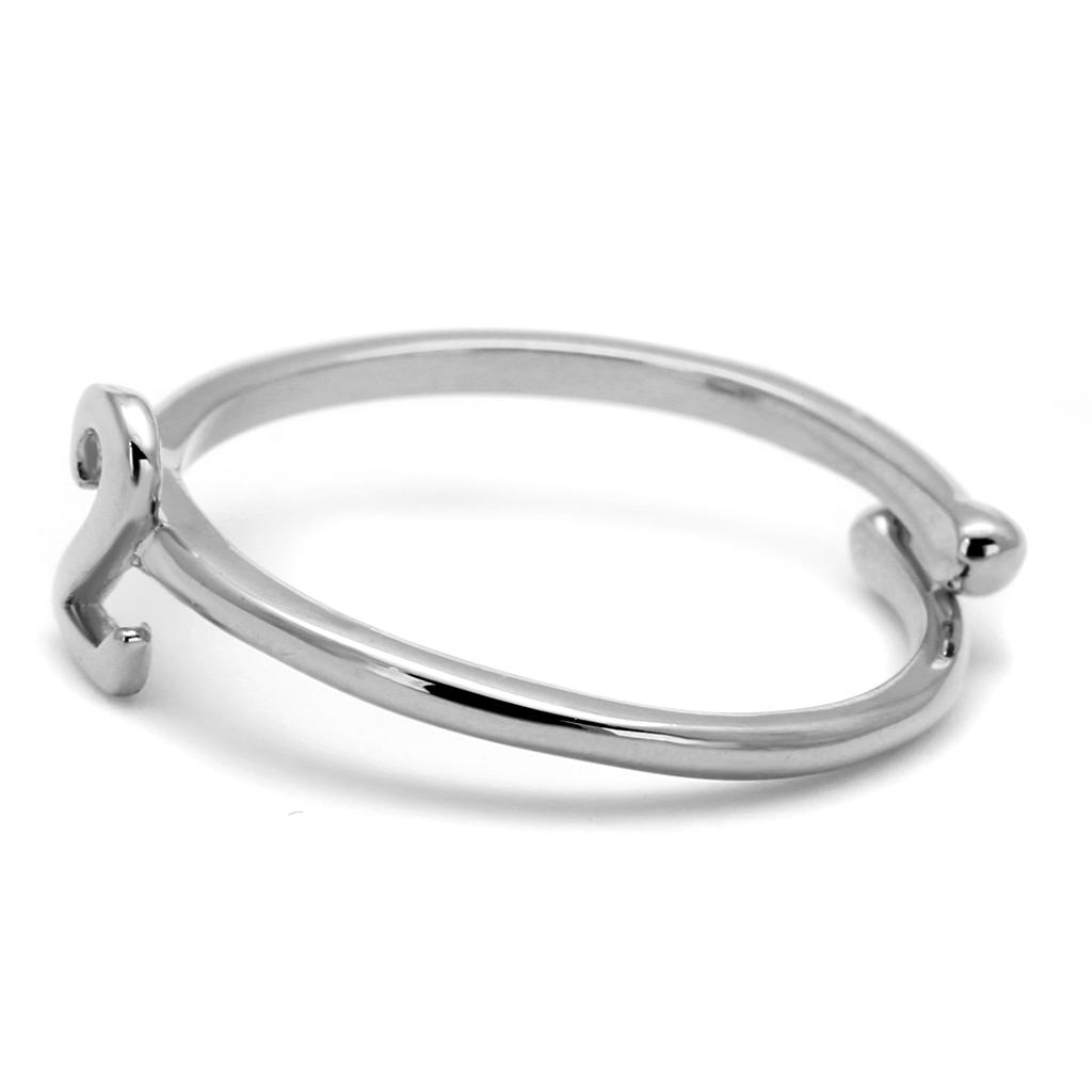 LO4009 - Rhodium Brass Ring with No Stone-2
