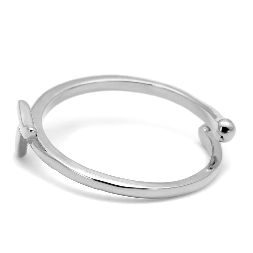 LO4017 - Rhodium Brass Ring with No Stone-2