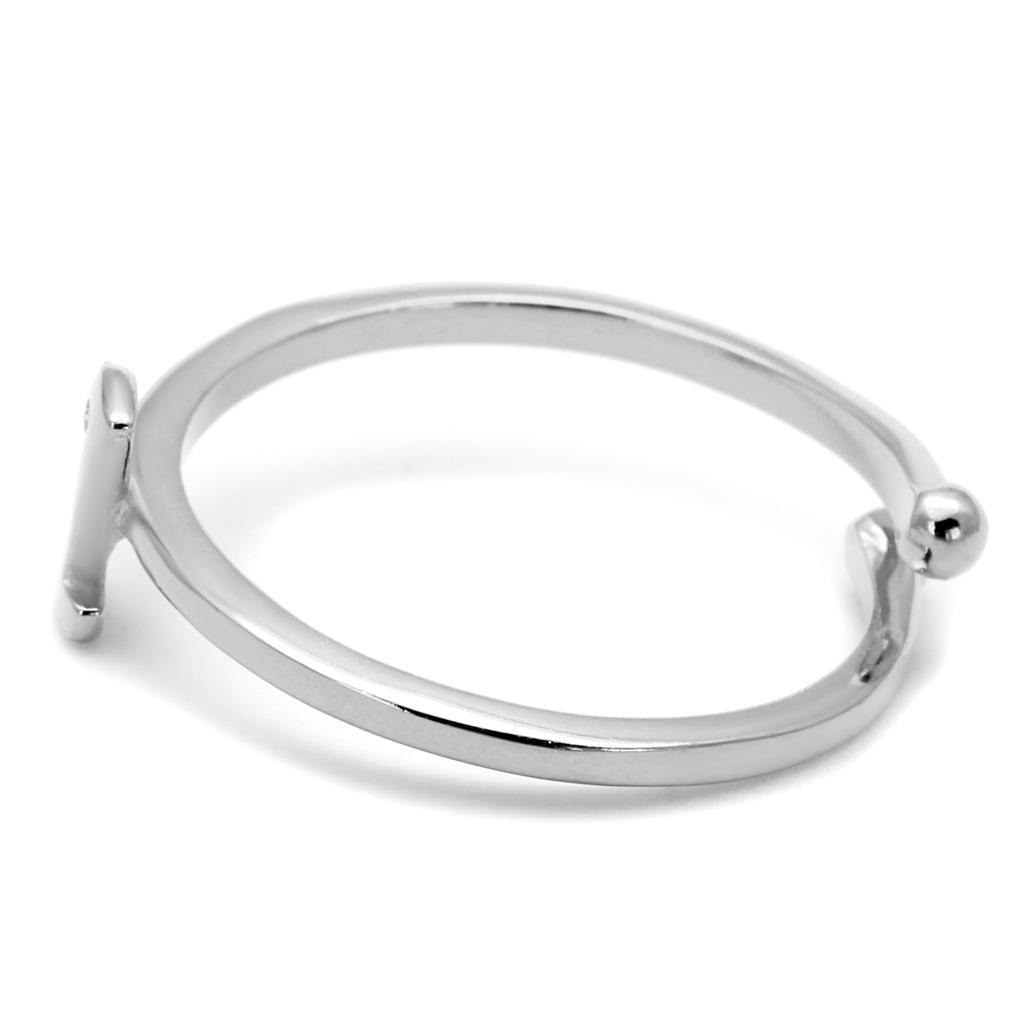 LO4019 - Rhodium Brass Ring with No Stone-2