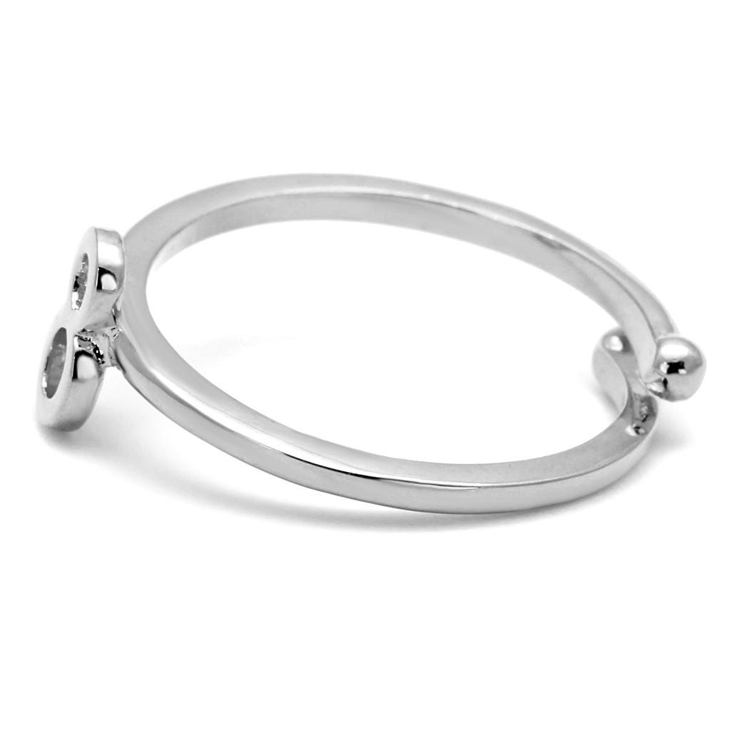 LO4029 - Rhodium Brass Ring with No Stone-2