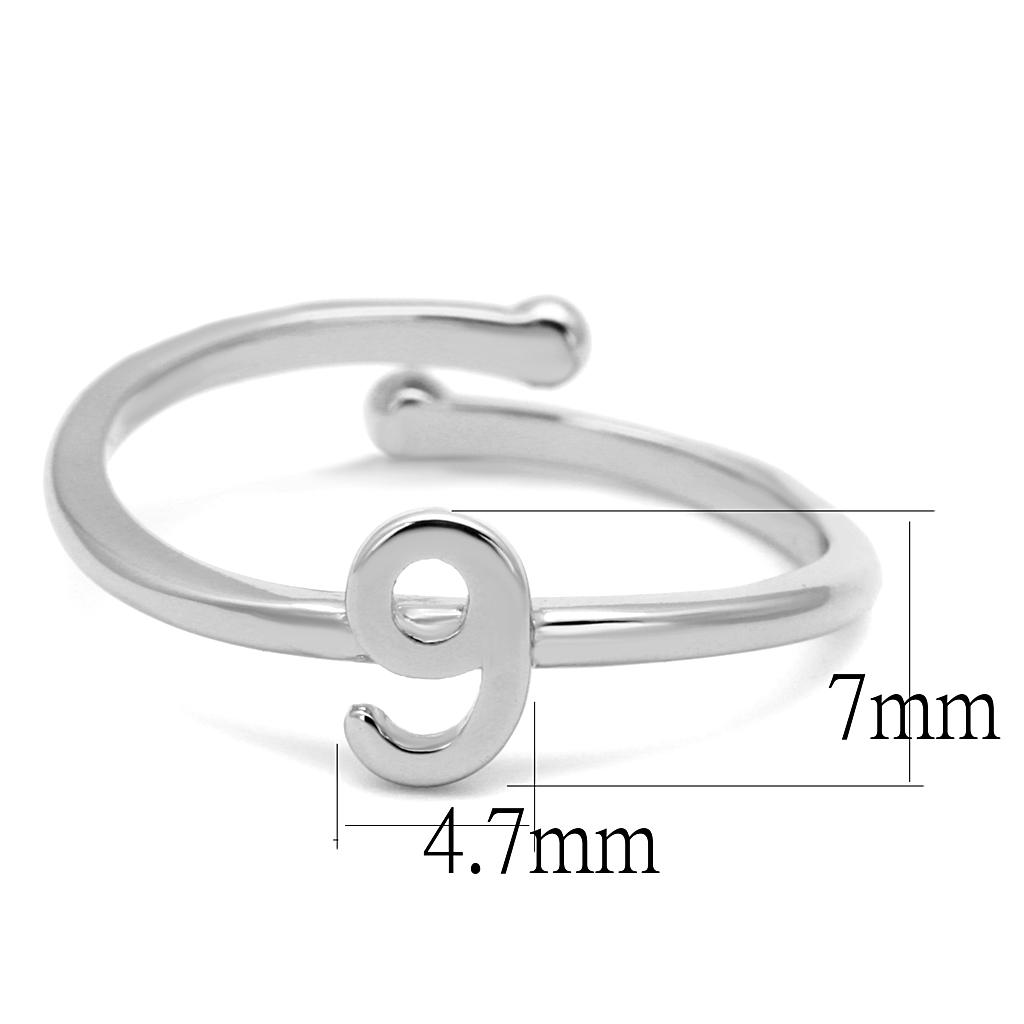 LO4037 - Rhodium Brass Ring with No Stone-1