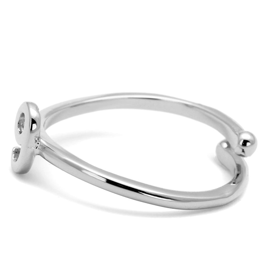 LO4037 - Rhodium Brass Ring with No Stone-2