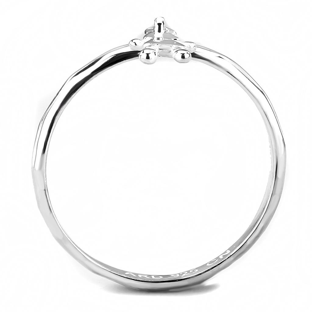 LOS327 - Silver 925 Sterling Silver Ring with No Stone-2