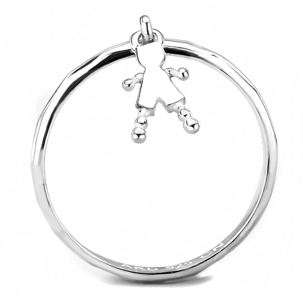 LOS328 - Silver 925 Sterling Silver Ring with No Stone-2