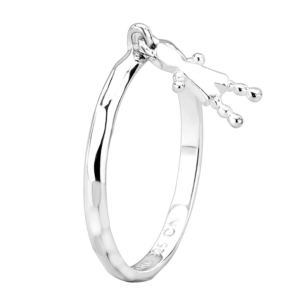 LOS328 - Silver 925 Sterling Silver Ring with No Stone-3