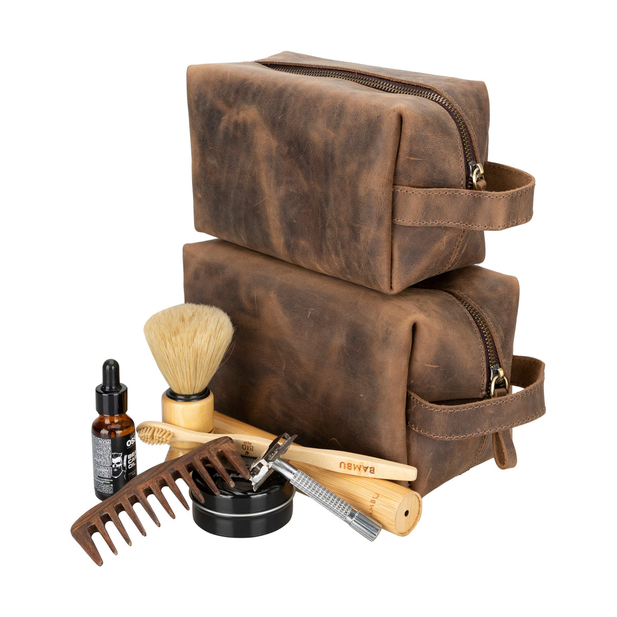 Eve Leather Dopp Kit, Medium-19