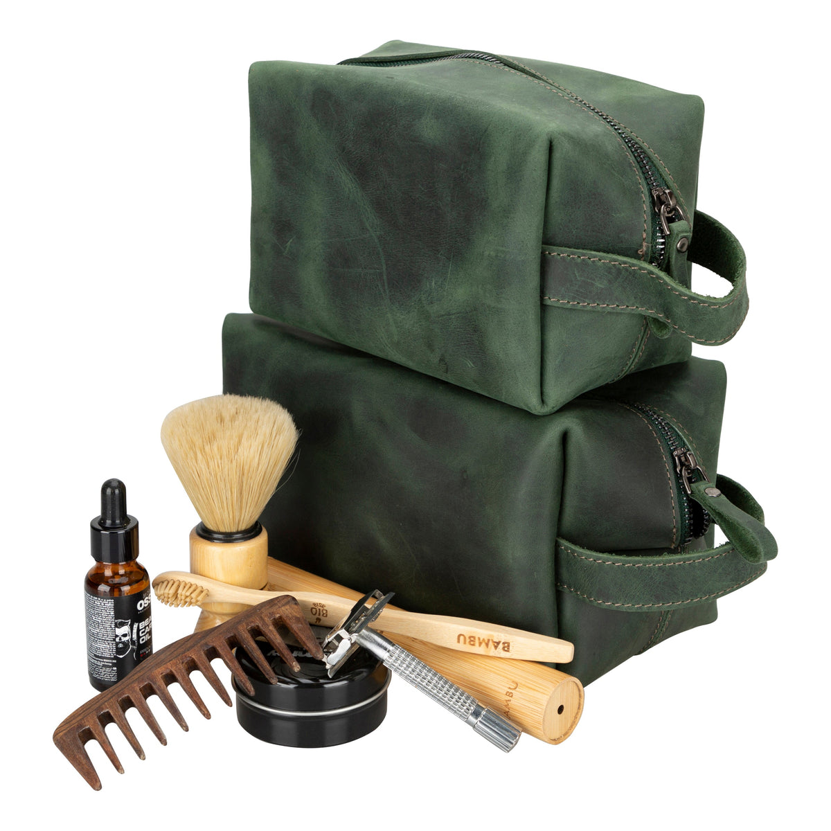 Eve Leather Dopp Kit, Medium-8
