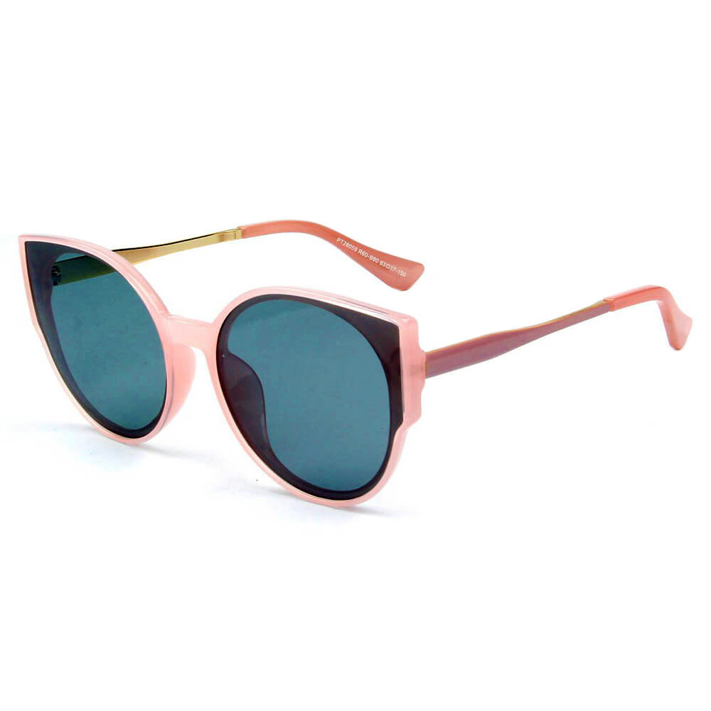 Duisburg - Women Round Cat Eye Polarized Sunglasses-1