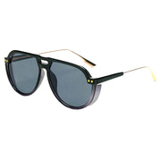 KRAKOW - Modern Round Carrera Style Aviator Fashion Sunglasses-0