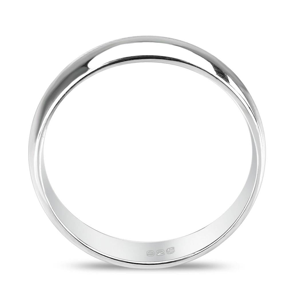 SS1375 - Silver 925 Sterling Silver Ring with No Stone-3