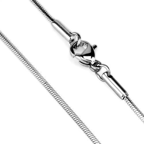 TK2435 - High polished (no plating) Stainless Steel Chain with No Stone-1