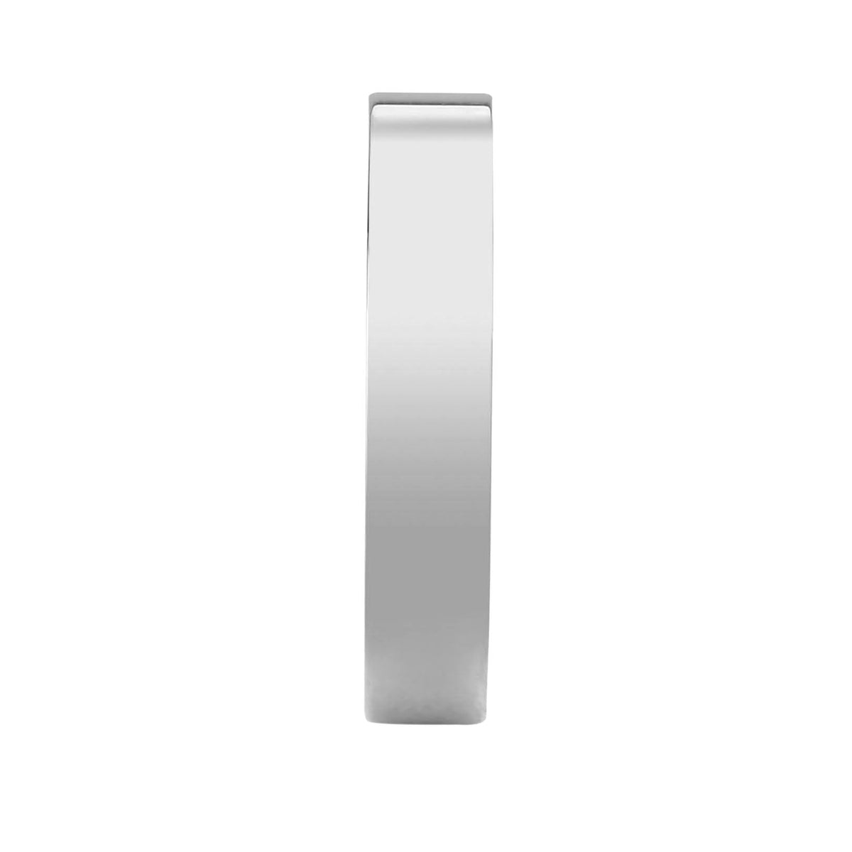 TK3832N- High Polished( No Plated) Stainless Steel Ring with Top Grade Crystal in Clear-4