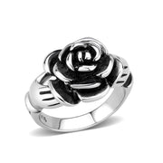 TK3870 - High polished (no plating) Stainless Steel Ring with NoStone in No Stone-0