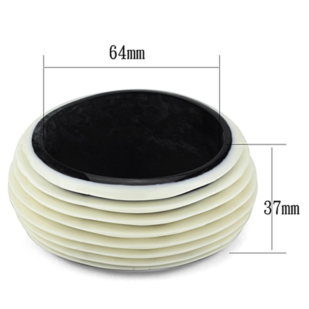 VL129 -  Resin Bangle with No Stone-1