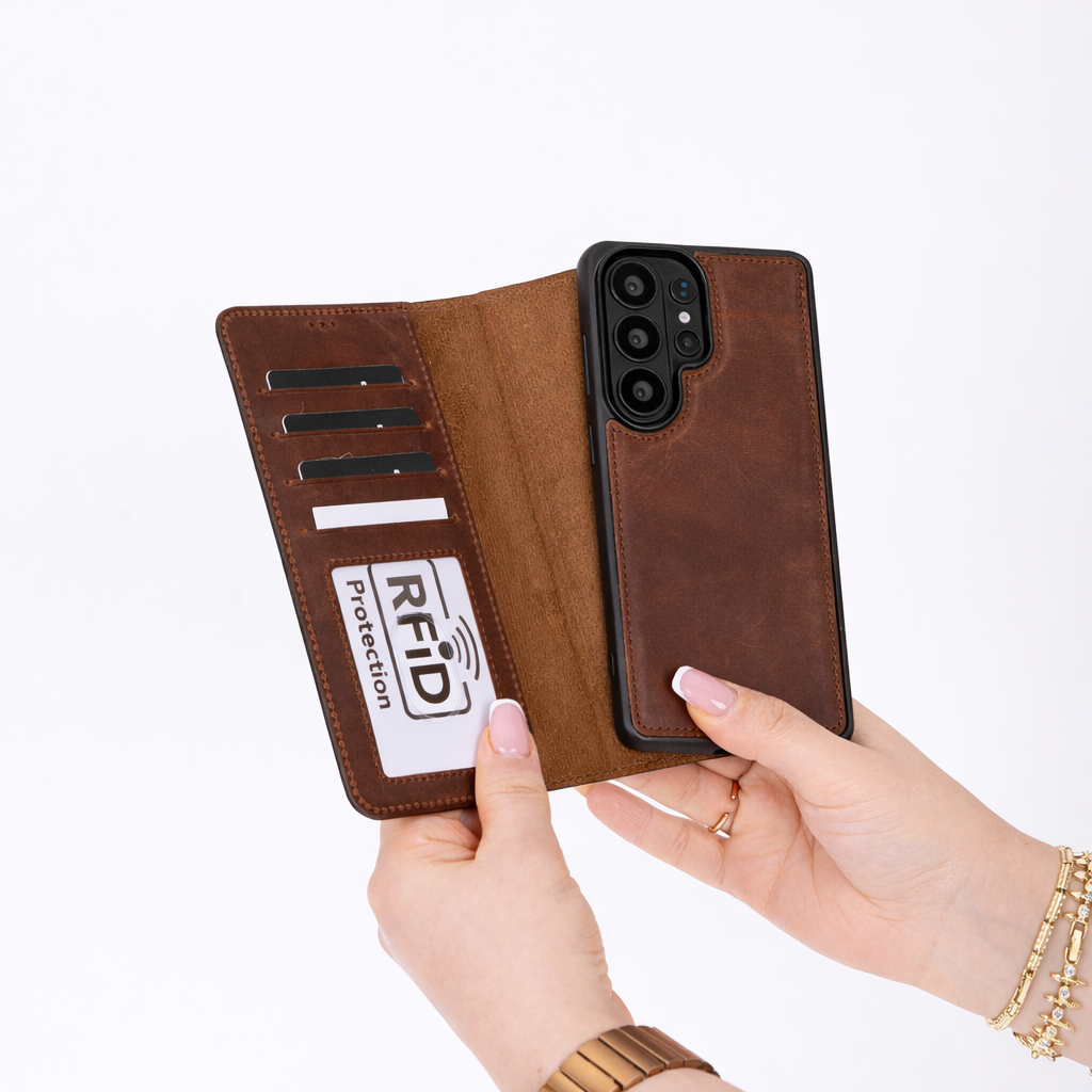 Buffalo Samsung Galaxy S26 Ultra Leather Wallet Case-0