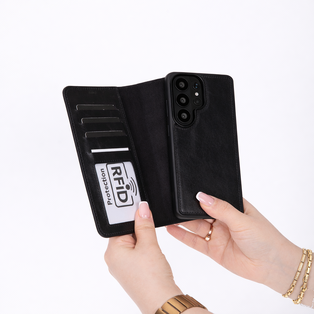 Buffalo Samsung Galaxy S26 Leather Wallet Case-5