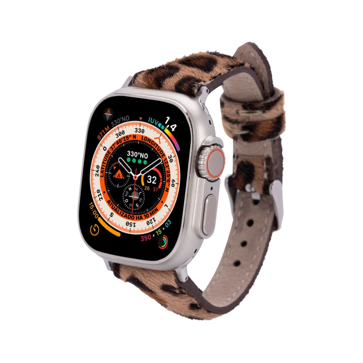 Buford Slim Leather Bands for Apple Watch 9, Ultra 2 & SE-0