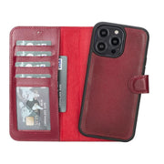 Casper iPhone 12 Series Detachable Leather Wallet Case-10
