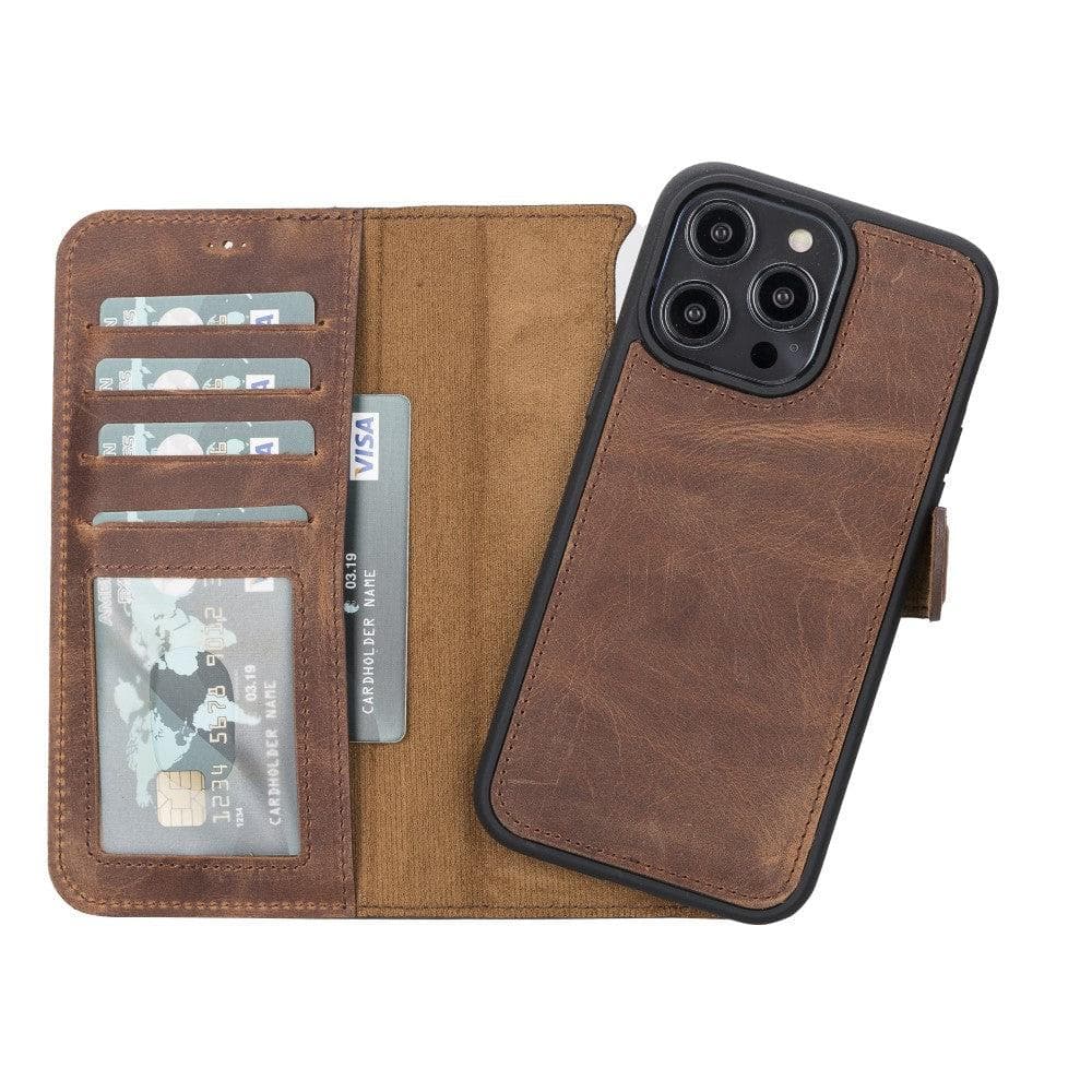 Casper iPhone 12 Series Detachable Leather Wallet Case-6