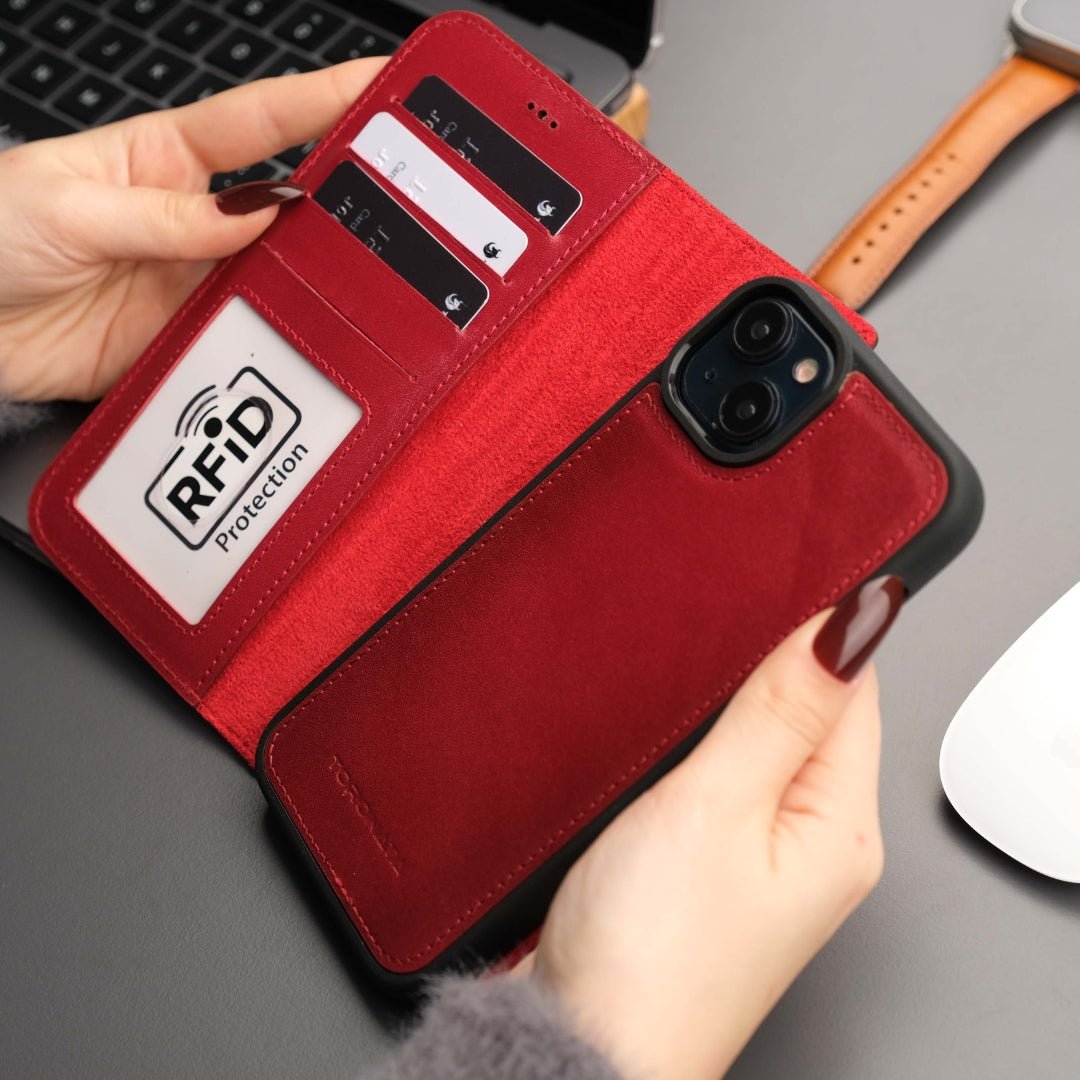 Casper iPhone 16 Plus Wallet Case Leather MagSafe-9