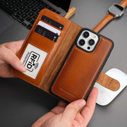 Casper iPhone 16 Pro Max Wallet Case Leather MagSafe-0