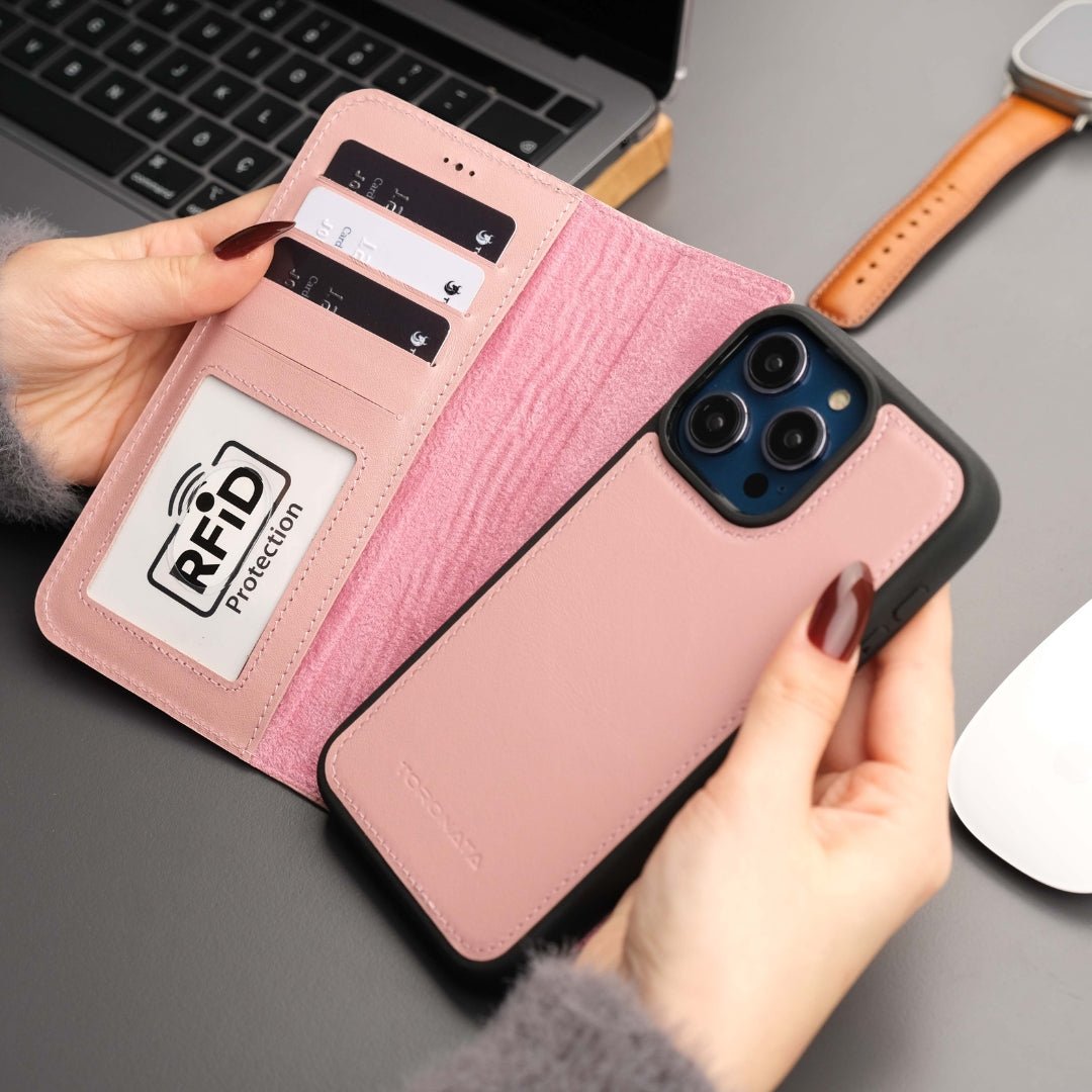 Casper iPhone 16 Pro Wallet Case Leather MagSafe-10