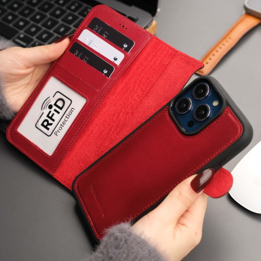 Casper iPhone 16 Pro Wallet Case Leather MagSafe-9