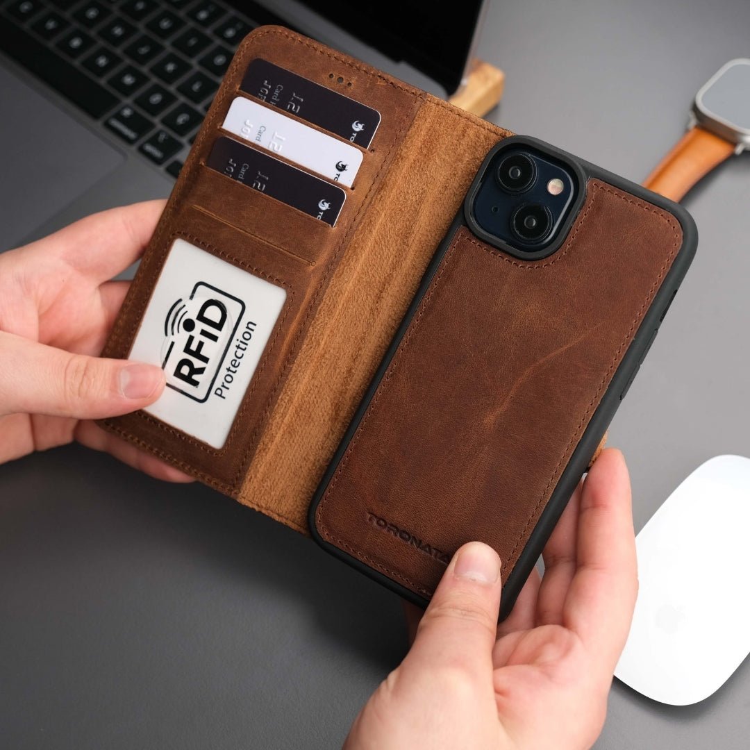 Casper iPhone 16 Wallet Case Leather MagSafe-5