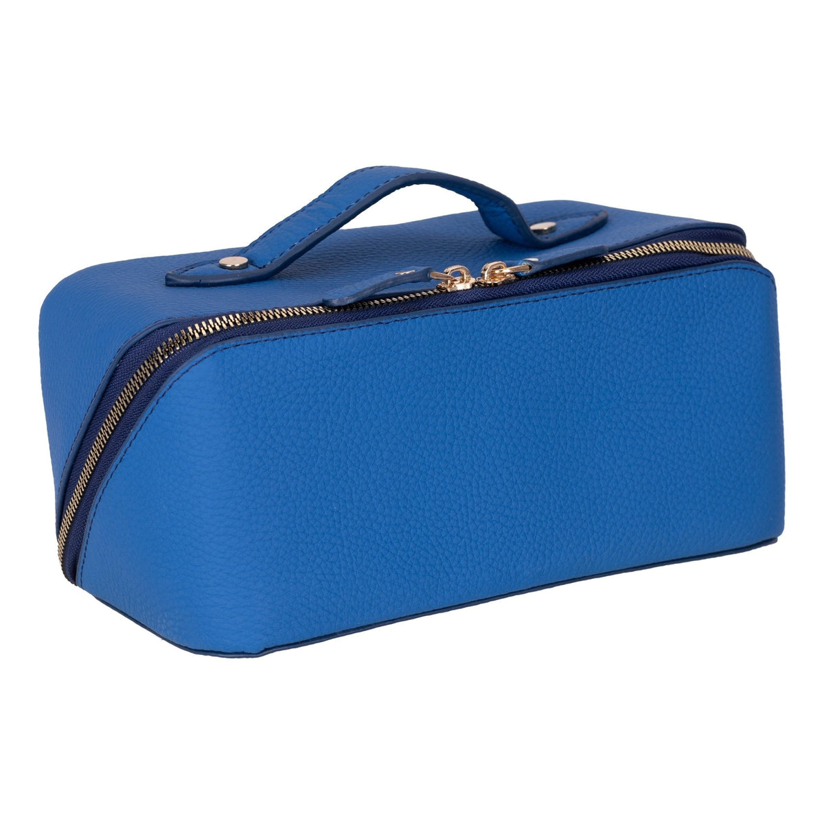 Haines Leather Cosmetic Bag – Elegant & Functional for Women-5