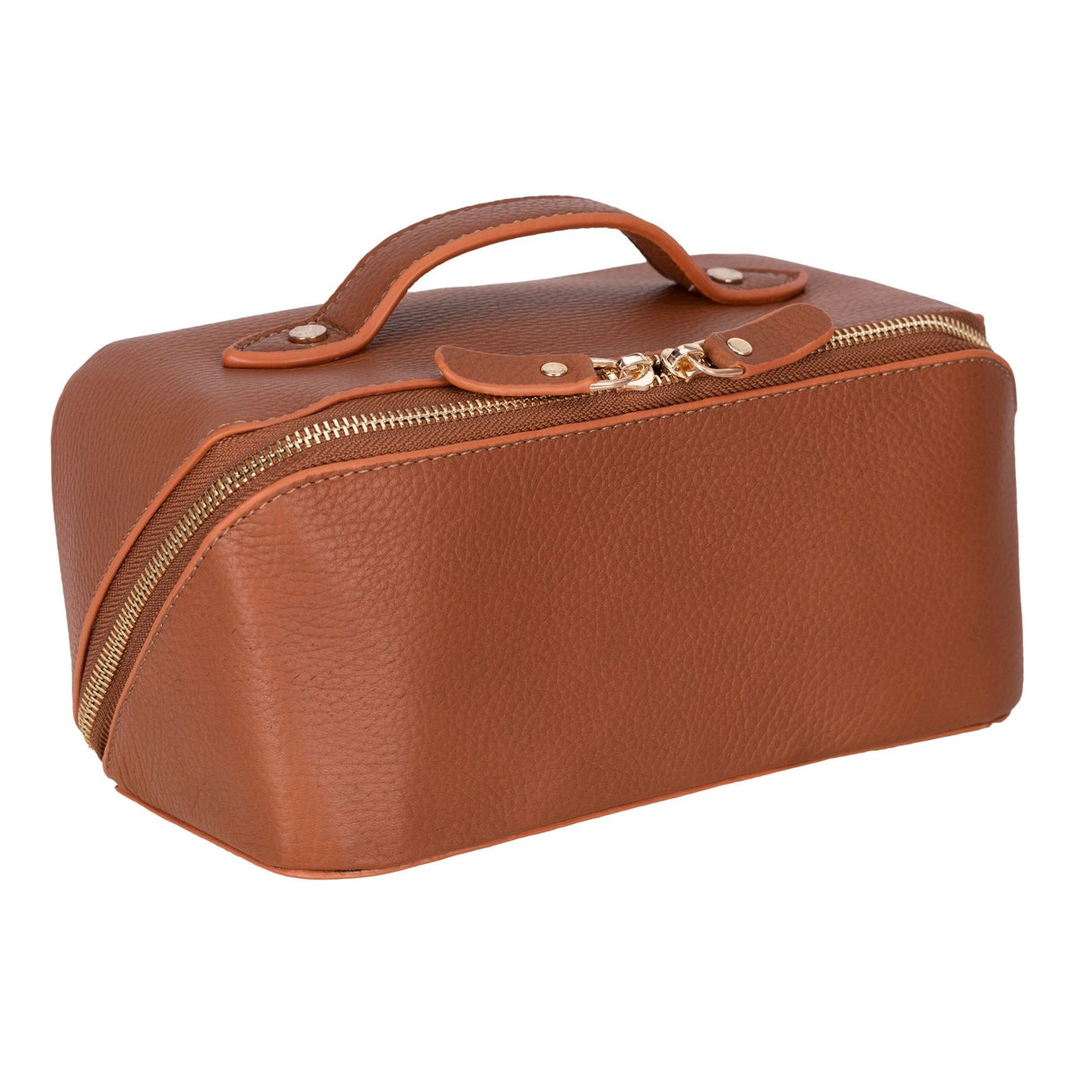 Haines Leather Cosmetic Bag – Elegant & Functional for Women-12