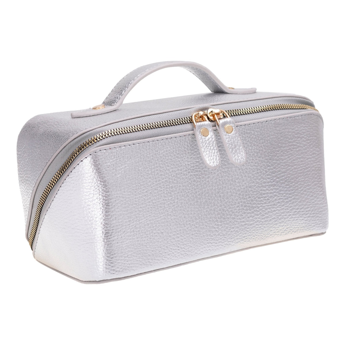 Haines Leather Cosmetic Bag – Elegant & Functional for Women-9