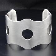LO1949 - High polished (no plating) Stainless Steel Bangle with No Stone-0