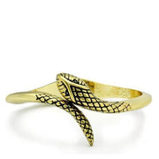 LO2140 - Flash Gold White Metal Bangle with Top Grade Crystal  in Clear-0