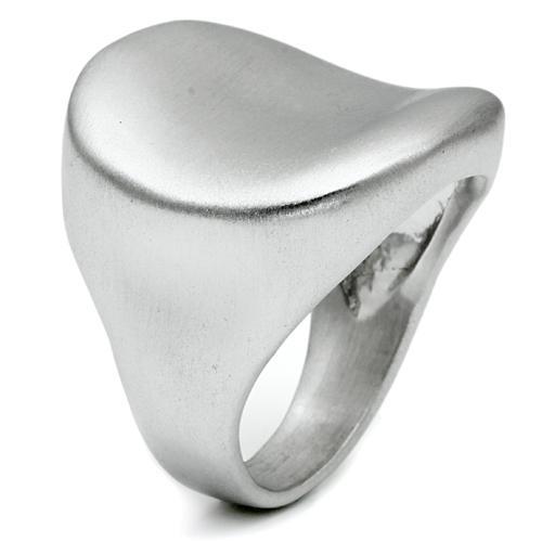 LO2435 - Rhodium+Brushed Brass Ring with No Stone-2