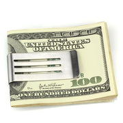 LO3383 - High polished (no plating) Stainless Steel Money clip with No Stone-0