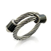 LO394 -  Stainless Steel Ring with No Stone-0