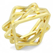 LO4236 - Matte Gold Brass Ring with No Stone-0