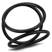 LO4248 - Ruthenium Brass Ring with No Stone-0
