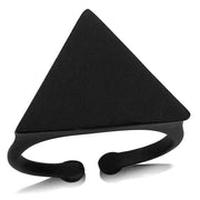 LO4262 - Ruthenium Brass Ring with No Stone-0