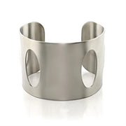 LO483  Stainless Steel Bangle with No Stone in No Stone-0