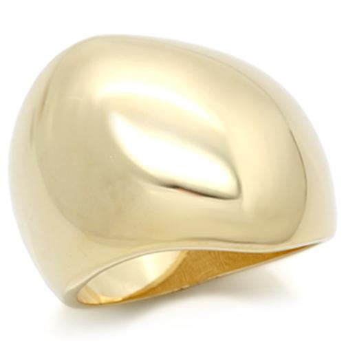LOS080 - Gold 925 Sterling Silver Ring with No Stone-0