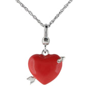 LOS418 - Silver 925 Sterling Silver Chain Pendant with No Stone-0