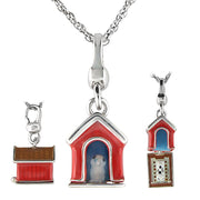 LOS419 - Silver 925 Sterling Silver Chain Pendant with No Stone-0