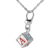 LOS424 - Silver 925 Sterling Silver Chain Pendant with No Stone-0