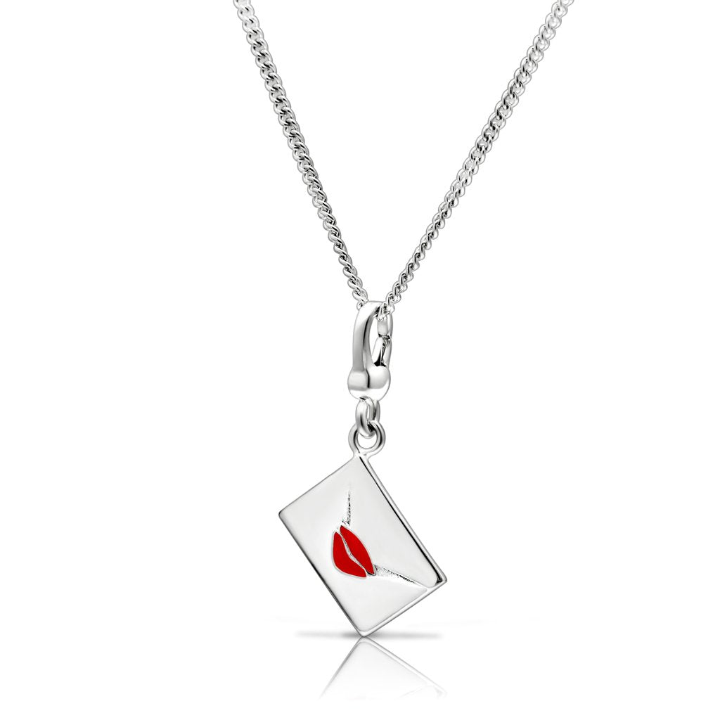 LOS432 - Silver 925 Sterling Silver Chain Pendant with No Stone-0