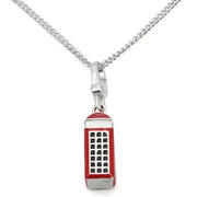LOS440 - Silver 925 Sterling Silver Chain Pendant with No Stone-0
