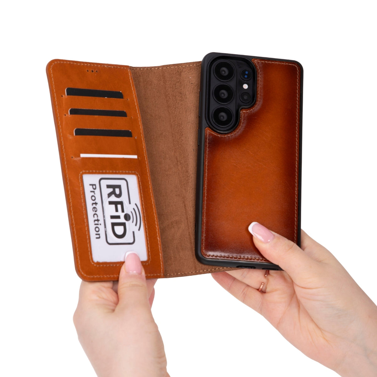 Buffalo Samsung Galaxy S26 Leather Wallet Case-6
