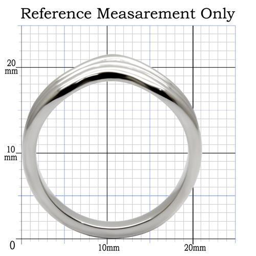 TK032 - High polished (no plating) Stainless Steel Ring with No Stone-1