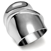 TK036 - High polished (no plating) Stainless Steel Ring with No Stone-0