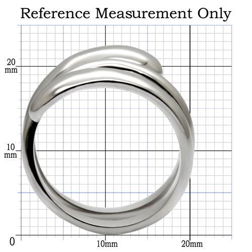 TK037 - High polished (no plating) Stainless Steel Ring with No Stone-1